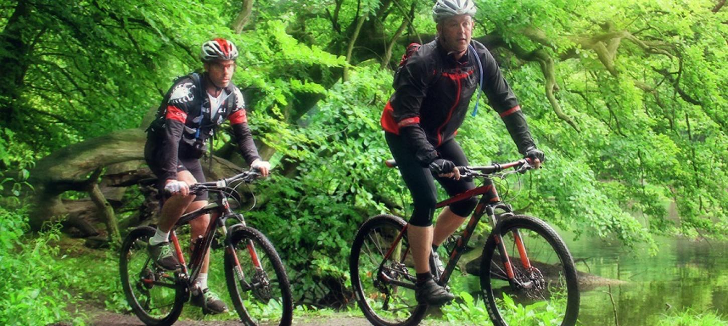 mountainbike cyklister