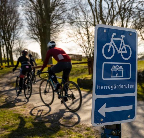 Paa vestfyn har vi vores nye herregårdsrute