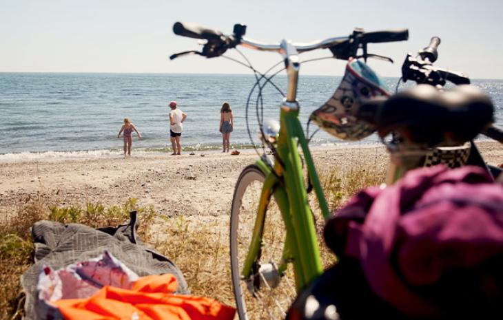Familiecykling i Assens - Cykelferie for familien til stranden